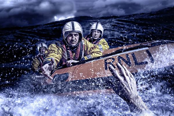 Photograph Kevin Sharpe  Rescue on One Eyeland